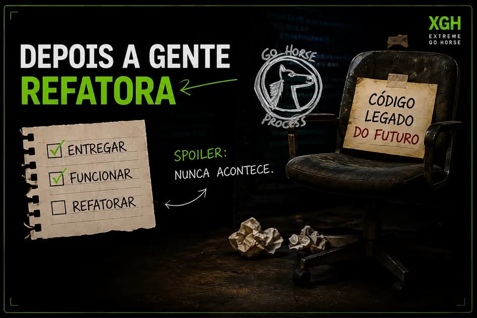 Imagem de capa: Depois a gente refatora